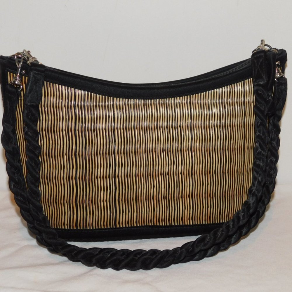 Baskets of Cambodia Purse Cord Handles Handbag